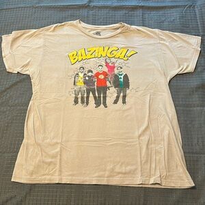 Big Bang Theory XL gray shirt. Bazinga!!!!  Unisex